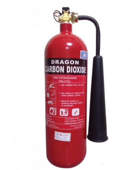 Bình chữa cháy Dragon khí CO2 3kg -MT3