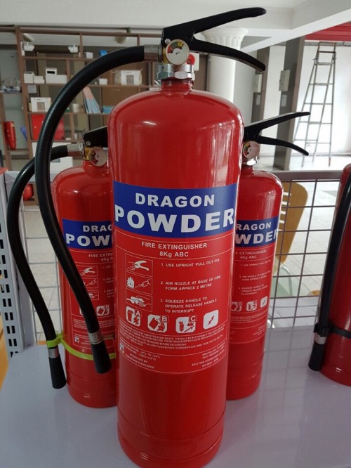 Bình chữa cháy Dragon Powder bột BC 8kg MFZ8 Việt Nam